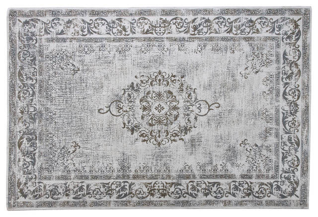 Vintage Area Rug, Sand, 160x240 cm