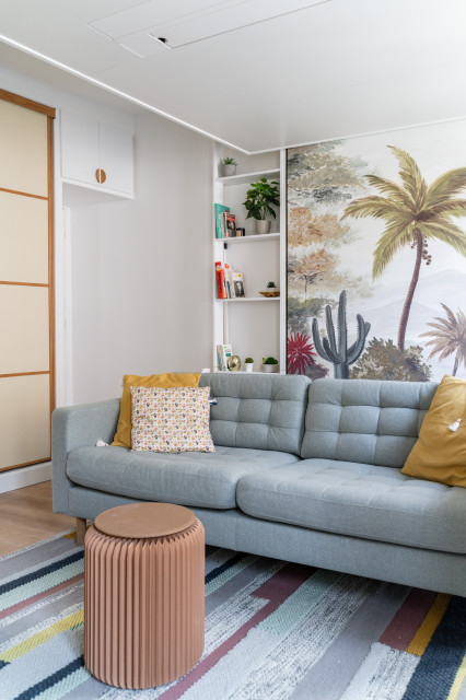 STUDIO PARIS 7&egrave;me tropicale-salotto