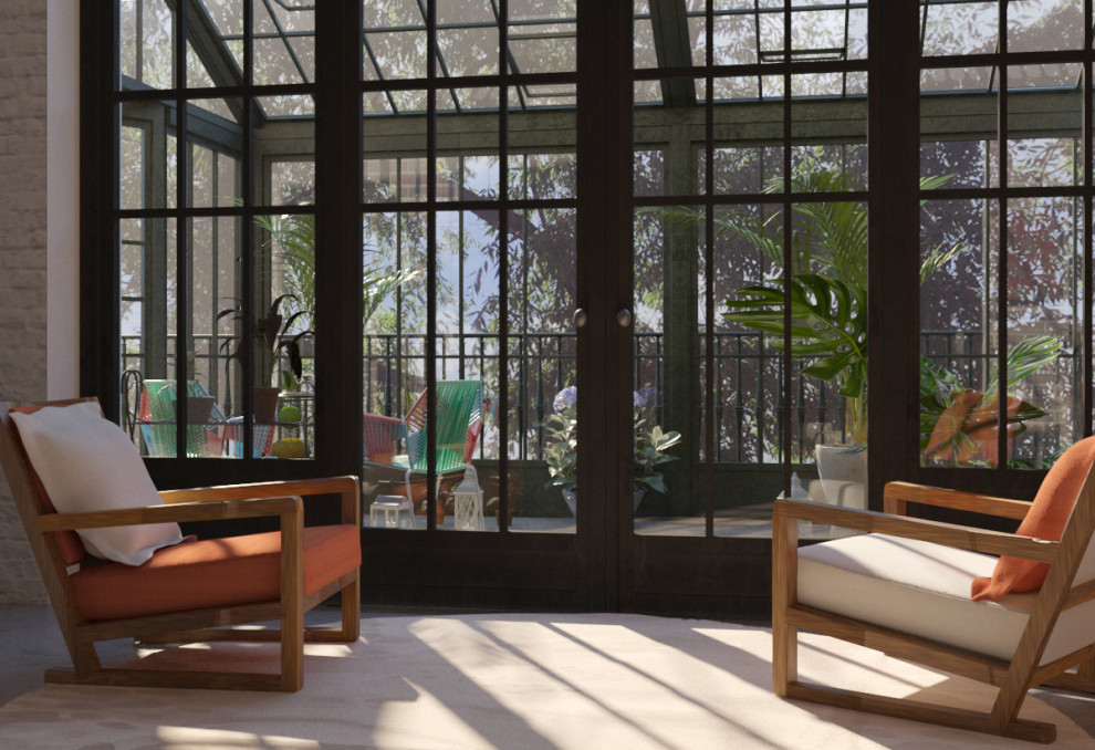 Лофт с оранжереей