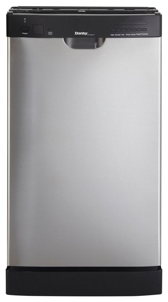 18" Built-in Dishwasher, Stainless Steel