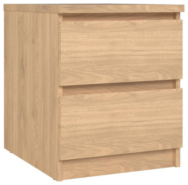 Scottsdale 2 Drawer Nightstand, Jackson Hickory - Contemporary ...