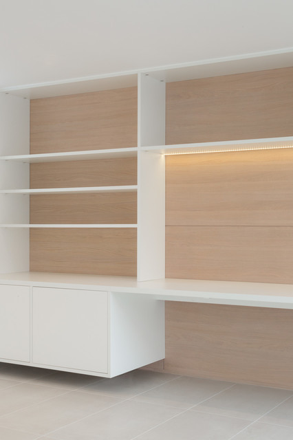 Cliff Drive contemporary-home-office-and-library