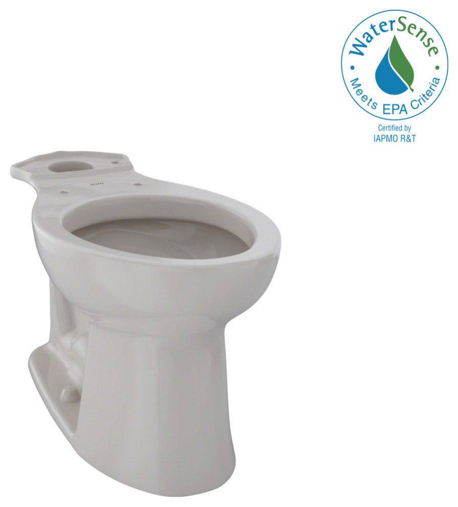 Toto Entrada Universal Height Elongated Toilet Bowl Sedona Beige