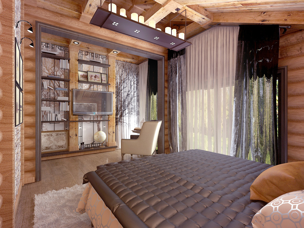 Лесной домик в стиле кантри