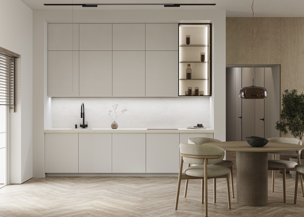 Дизайн-проект 1-комнатной квартиры. ЖК Атмосфера в центре