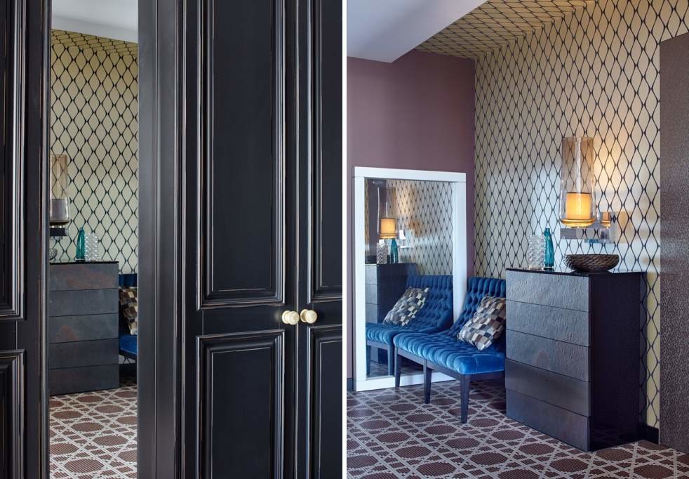 Современная эклектика в квартире на Кутузовском