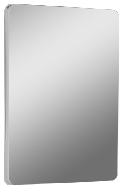 Samson Large Frameless Mirror Contemporary Bathroom Mirrors Samson Large Frameless Mirror