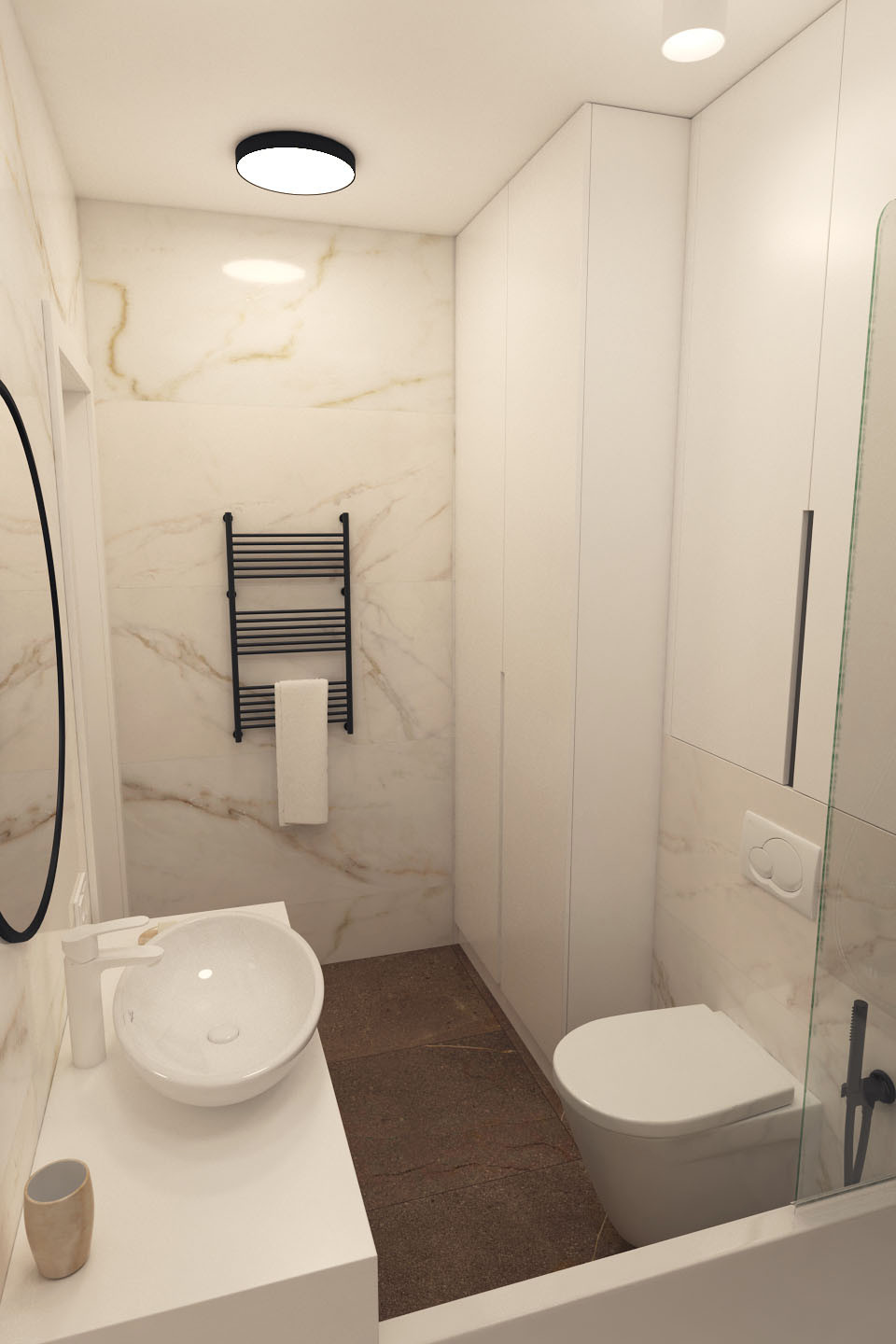 Интерьеры трехкомнатной квартиры в ЖК "Изумрудный" г. Самара