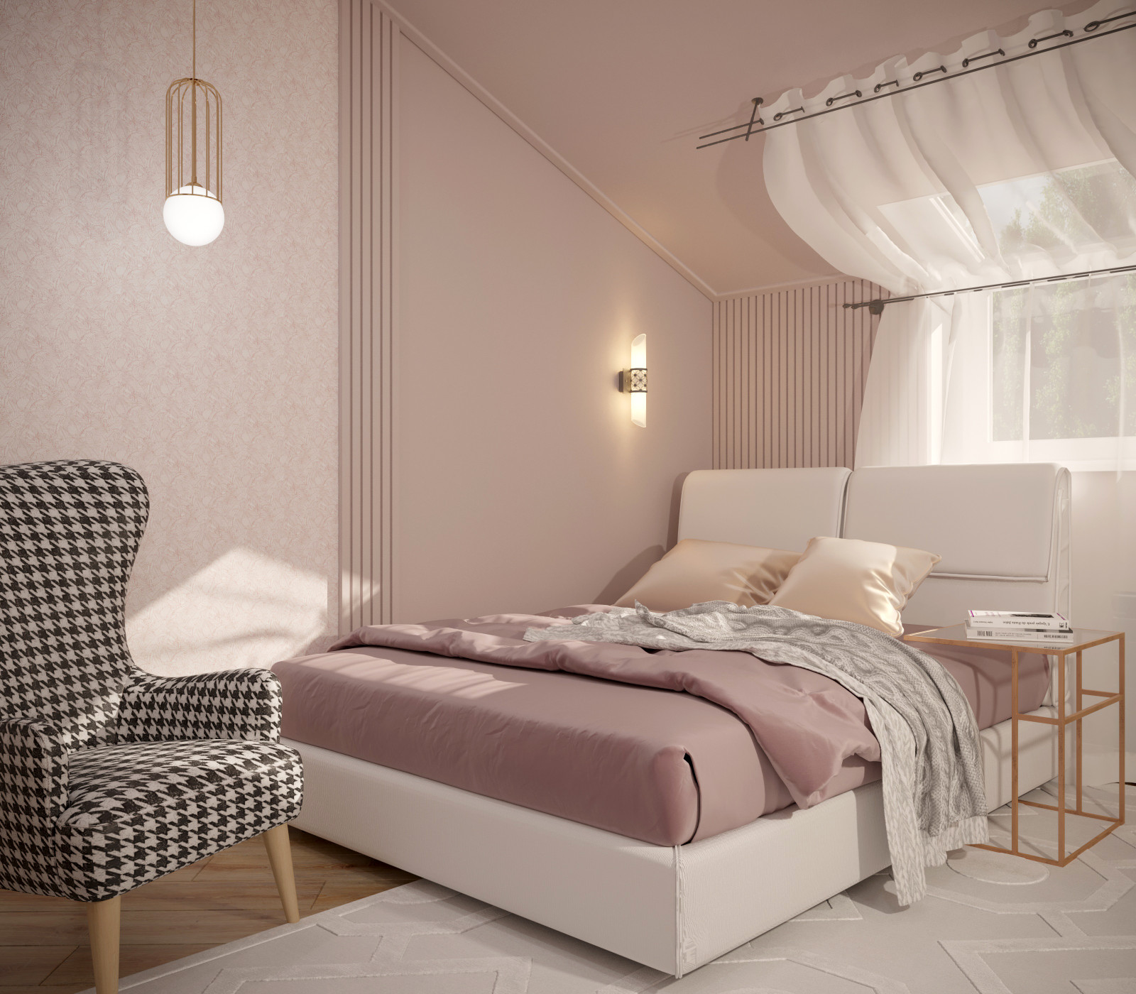 Проект жилого дома с мансардой, КП "Чешская деревня"