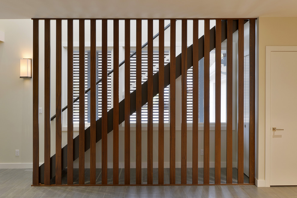 Inspiration for a 1960s staircase remodel in New York