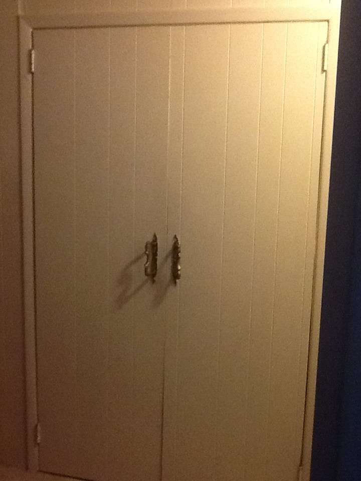 What color to paint closet doors.