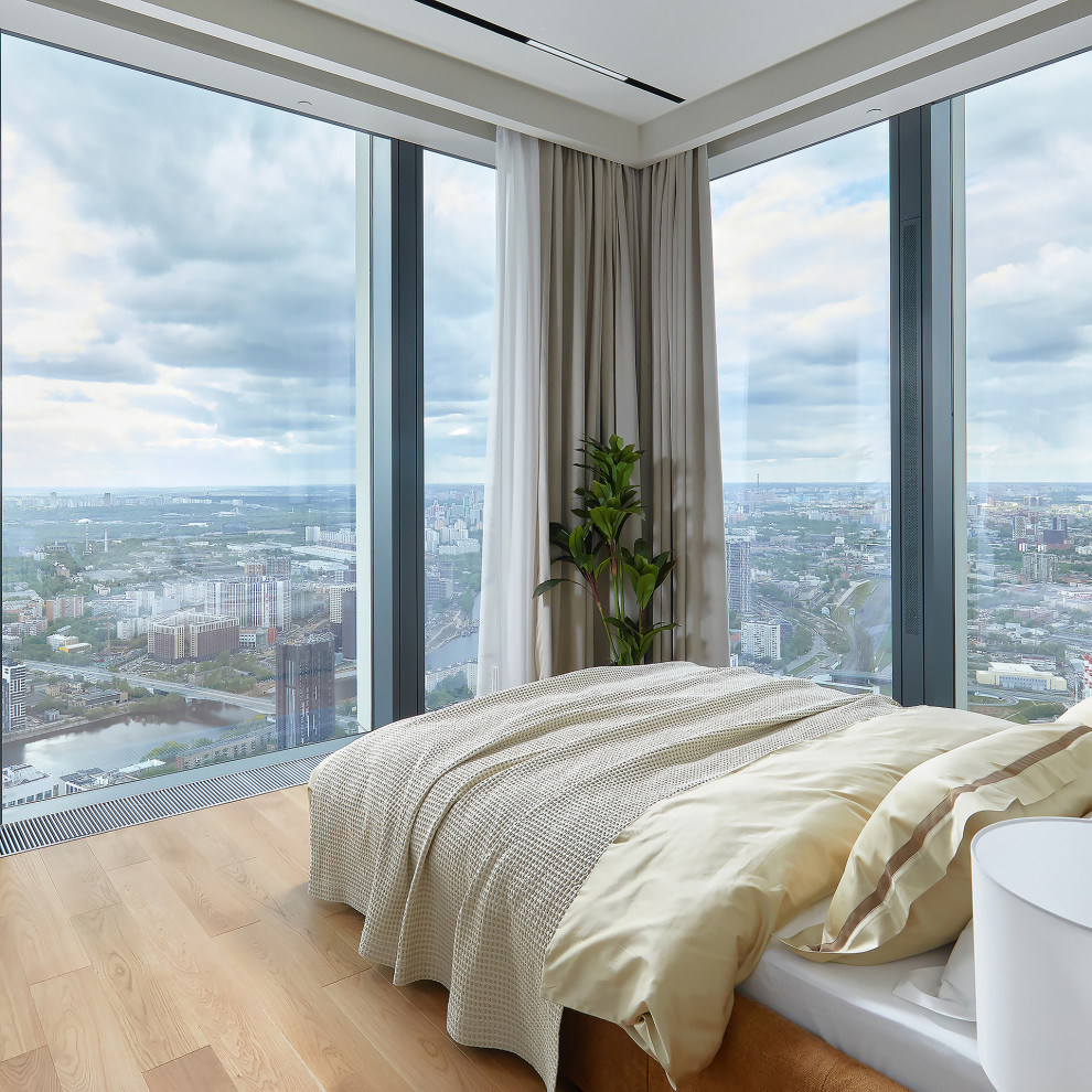 Квартира в Москва-Сити 2 (бежевое дерево)