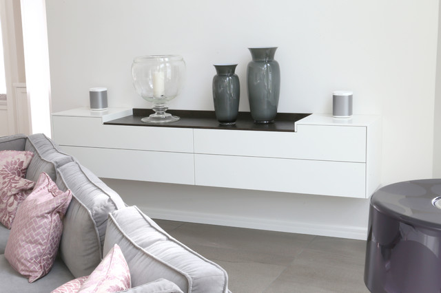 Wohnen contemporary-vardagsrum