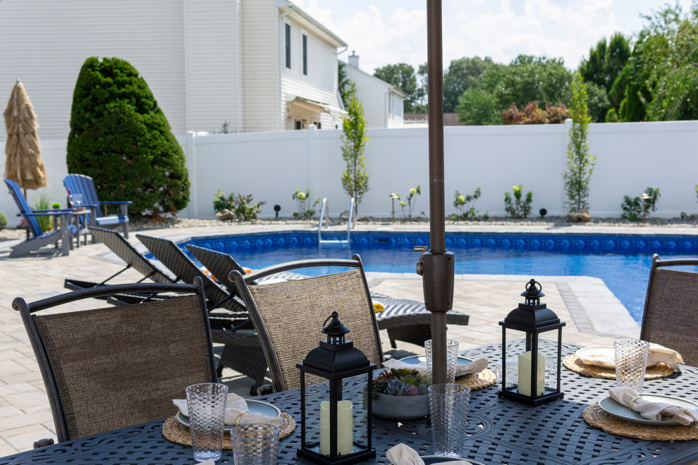 Monroe, NJ: Paver Pool Patio & Pool Renovation