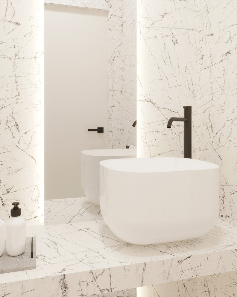 Y-house. Дизайн интерьера двухэтажного дома.