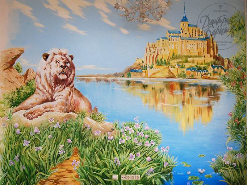 Art Painting of Child's Bedrooms