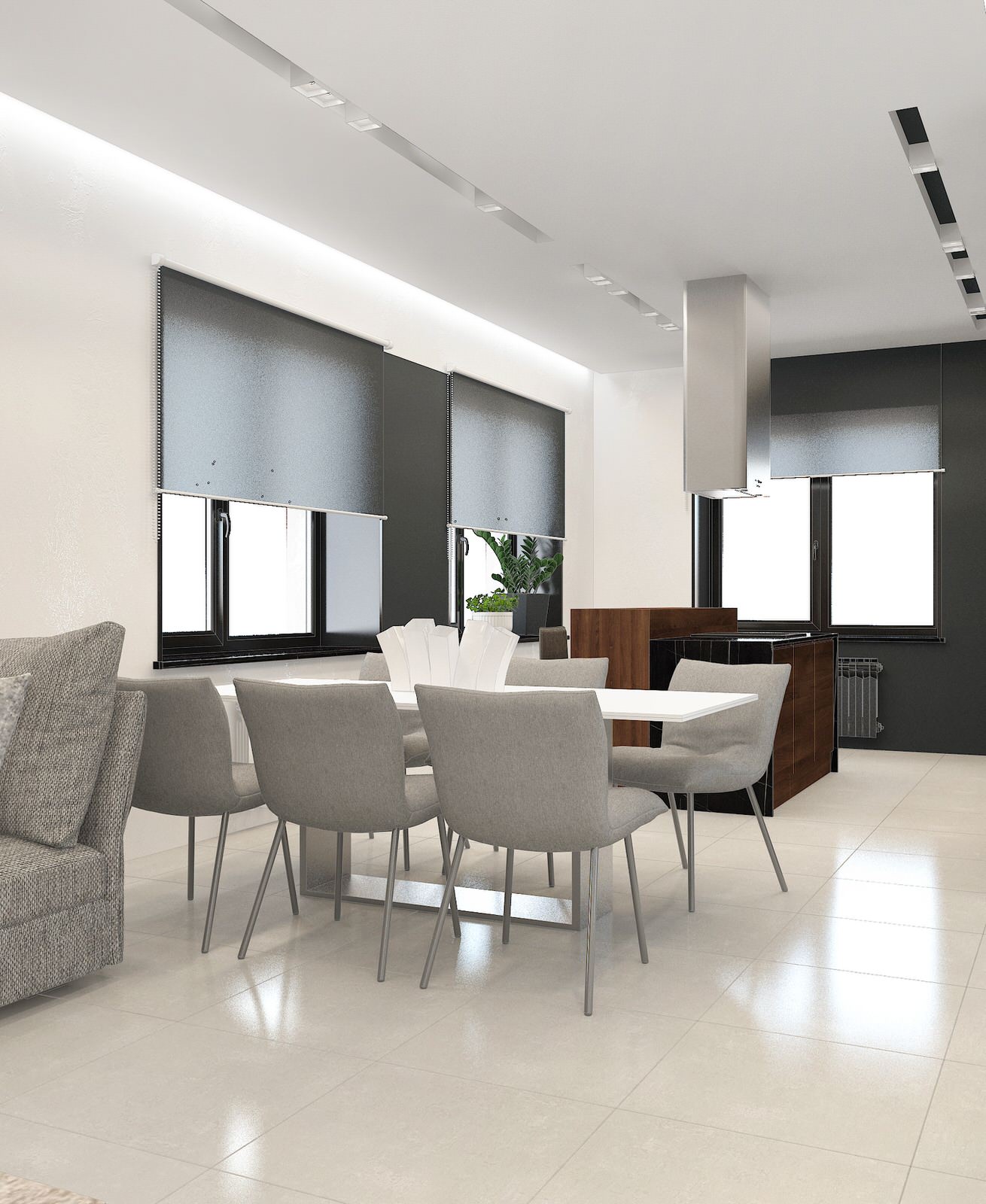 Загородный дом  /  MININO GRAY_st