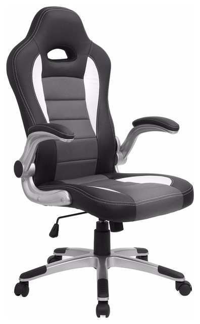 Barton Executive High Back Office Chair Racing Style Pu Leather Office Chair Racing Style Pu Leather