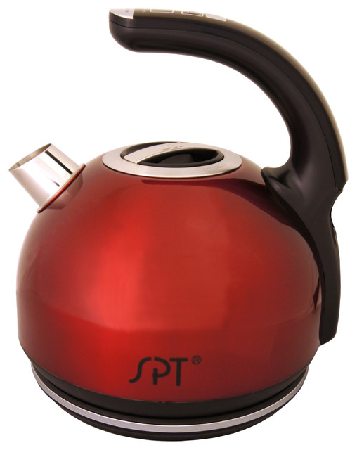 1.8L MultiTemp Intelligent Electric Kettle, Ruby Red Contemporary