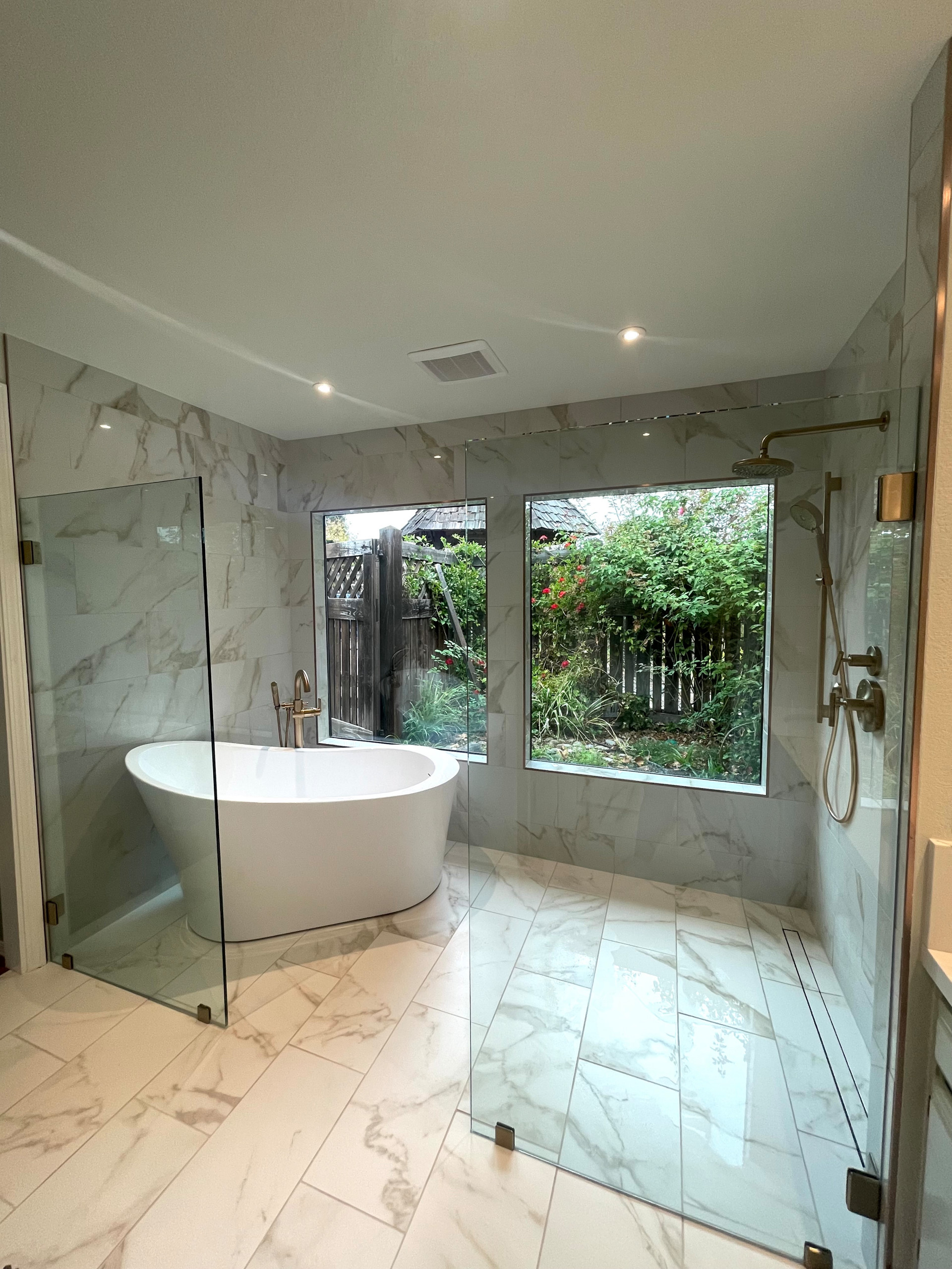 Bryan Master bath remodel