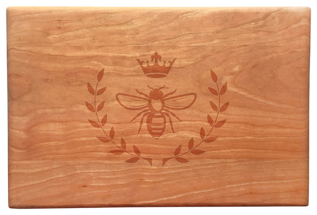 Vintage Bee Artisan Cherry Board