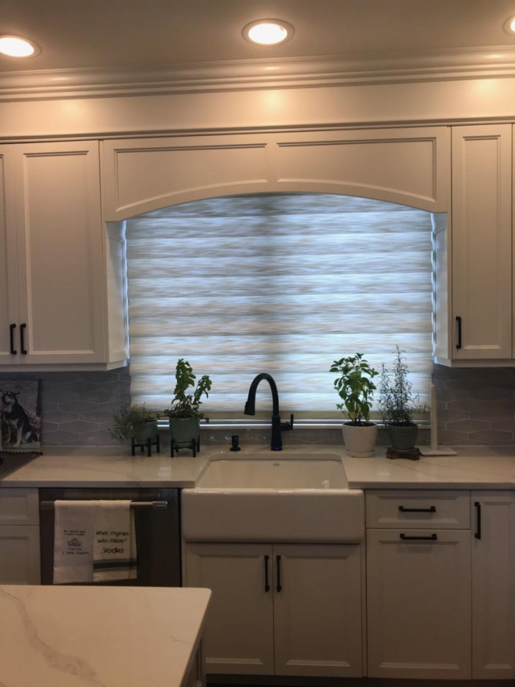 Alustra Vignette Modern Roman Shade