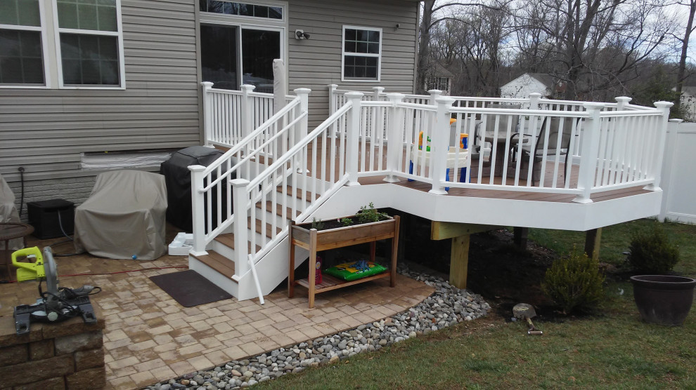 Paver Patio and Deck