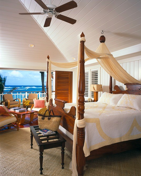 Papaa Bay Anahola Kauai Beach Style Bedroom Hawaii by Canaan