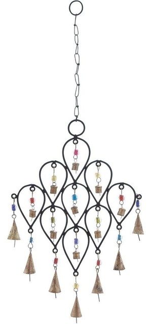 Bell Wind Chime with Unique Pattern Design