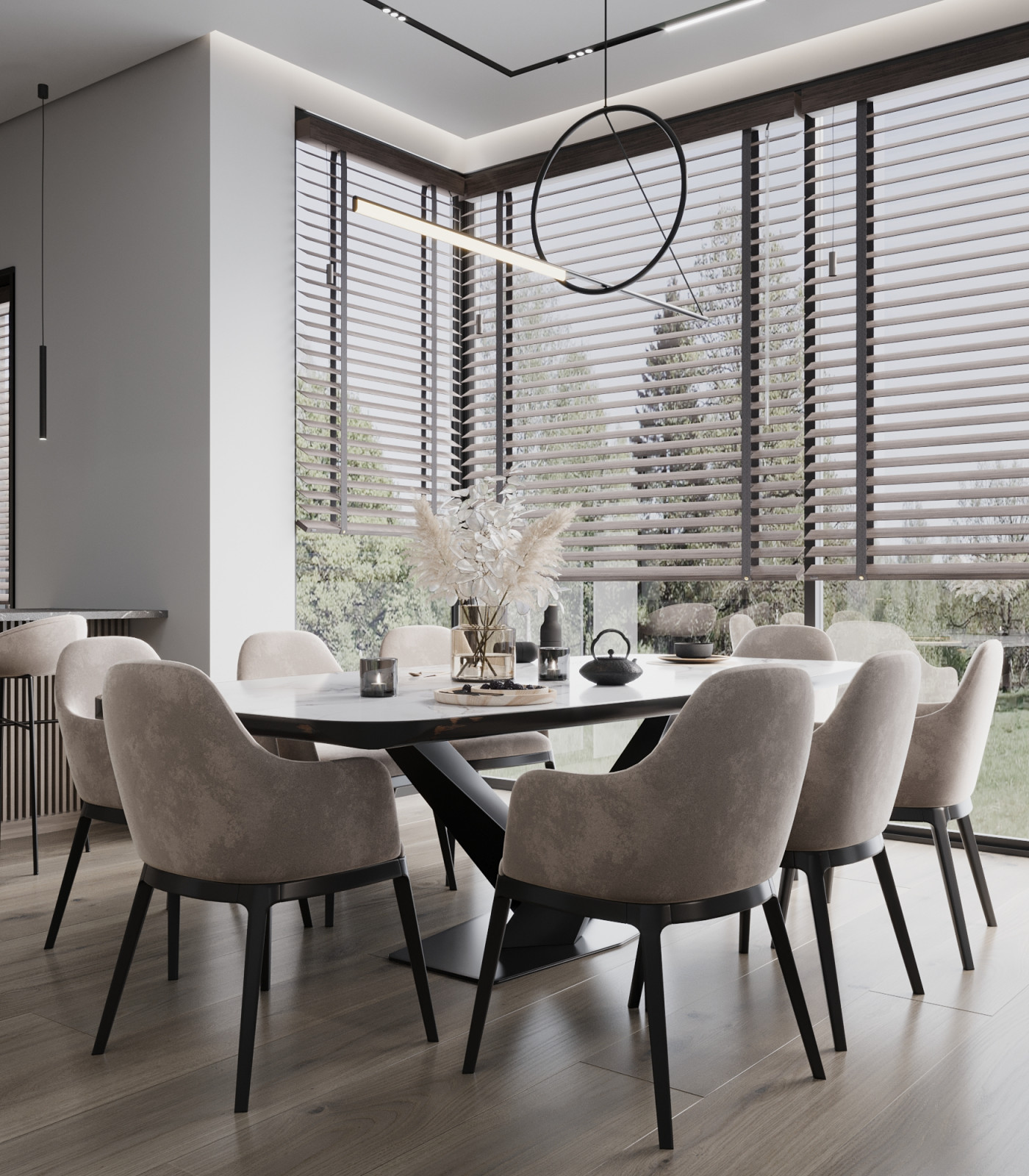 Дизайн коттеджа в Пушкине