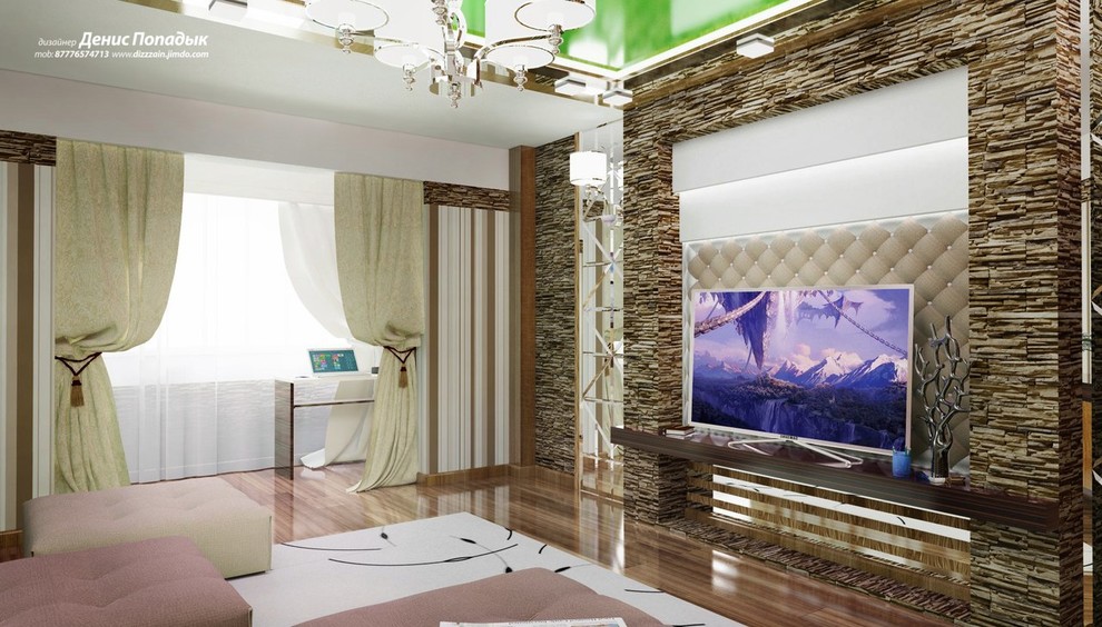 Дизайн интерьера квартиры (для семьи с одним ребенком)