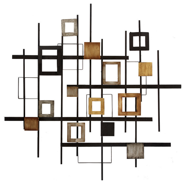 Metal Abstract Wall Art - Contemporary - Metal Wall Art - by PROPAC IMAGES  | Houzz