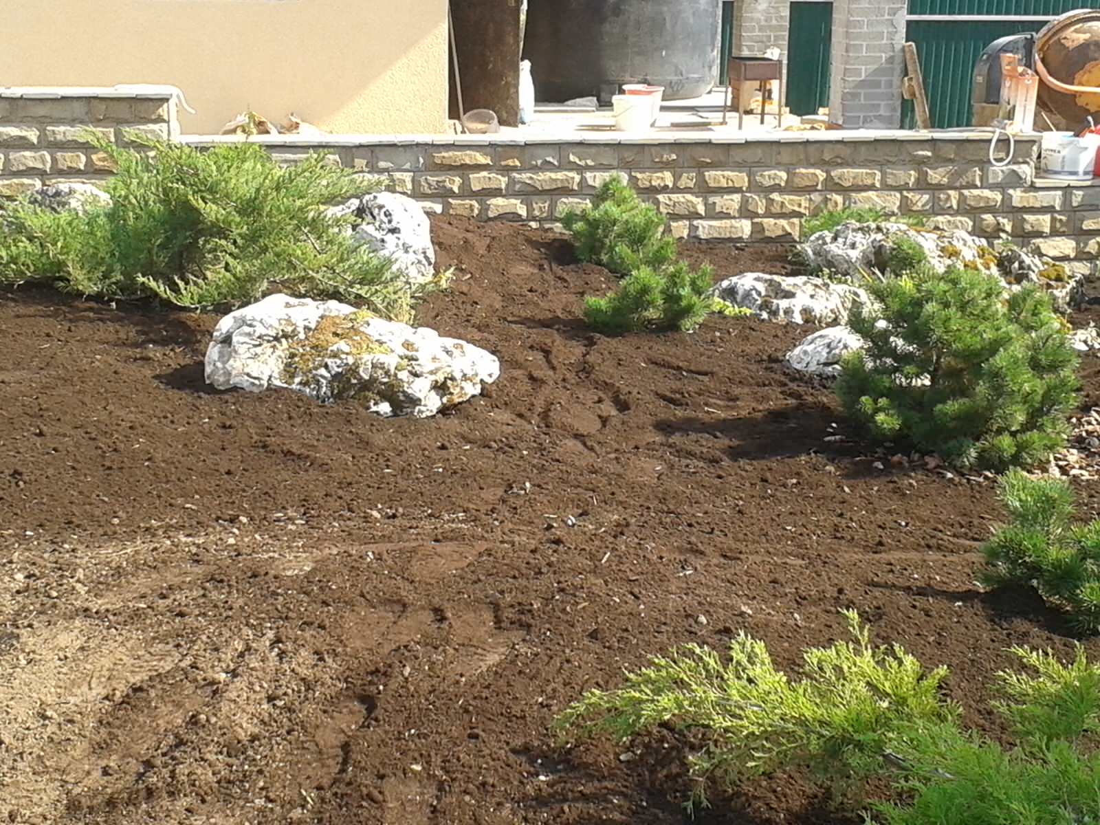 Ландшафтный дизайн участка в д. Зеленый камень (Ижевск)