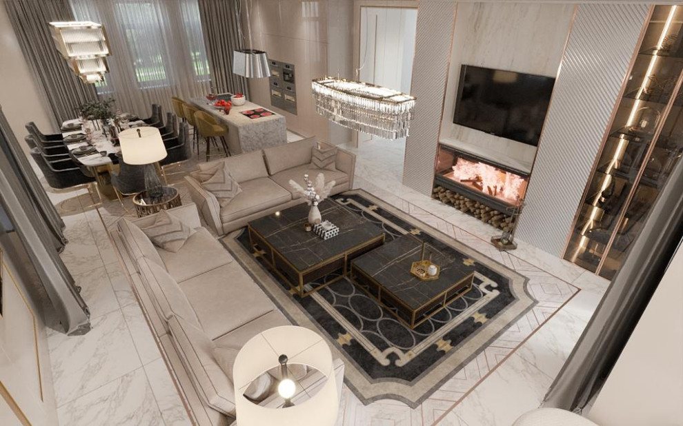 Загородный дом в КП «Графский лес», 650 M² (2022)