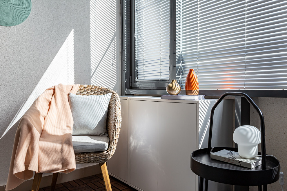 Цвет и геометрия в квартире для юной девушки