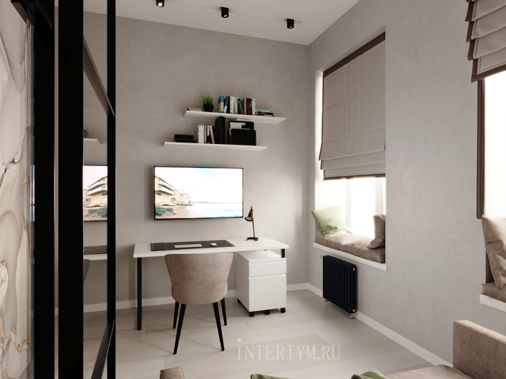 Дизайн уютной студии