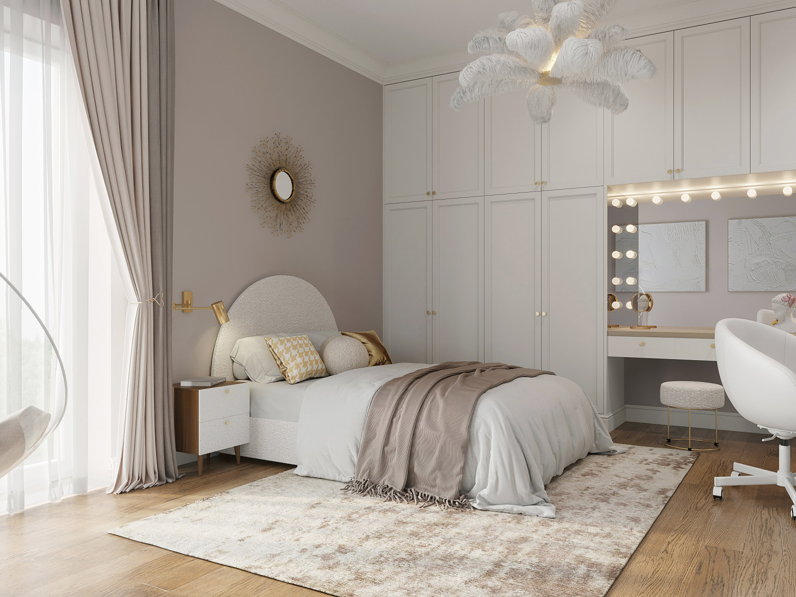 Детская комната девочки