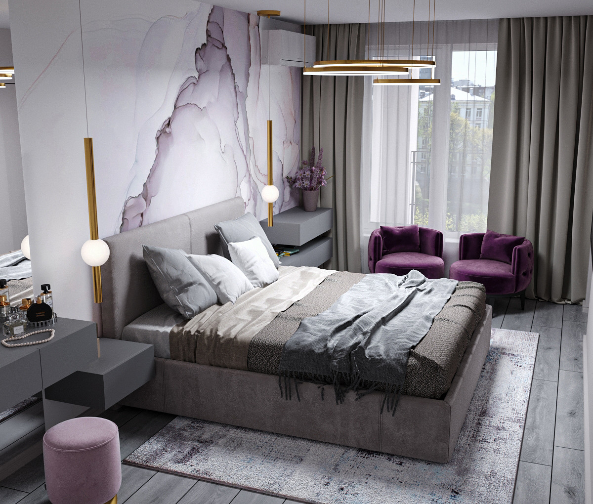 Двухуровневая квартира на Западном.