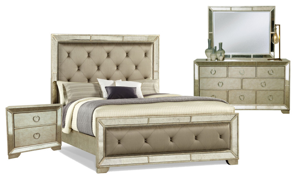 Pulaski Furniture Farrah Panel Bedroom Set California King