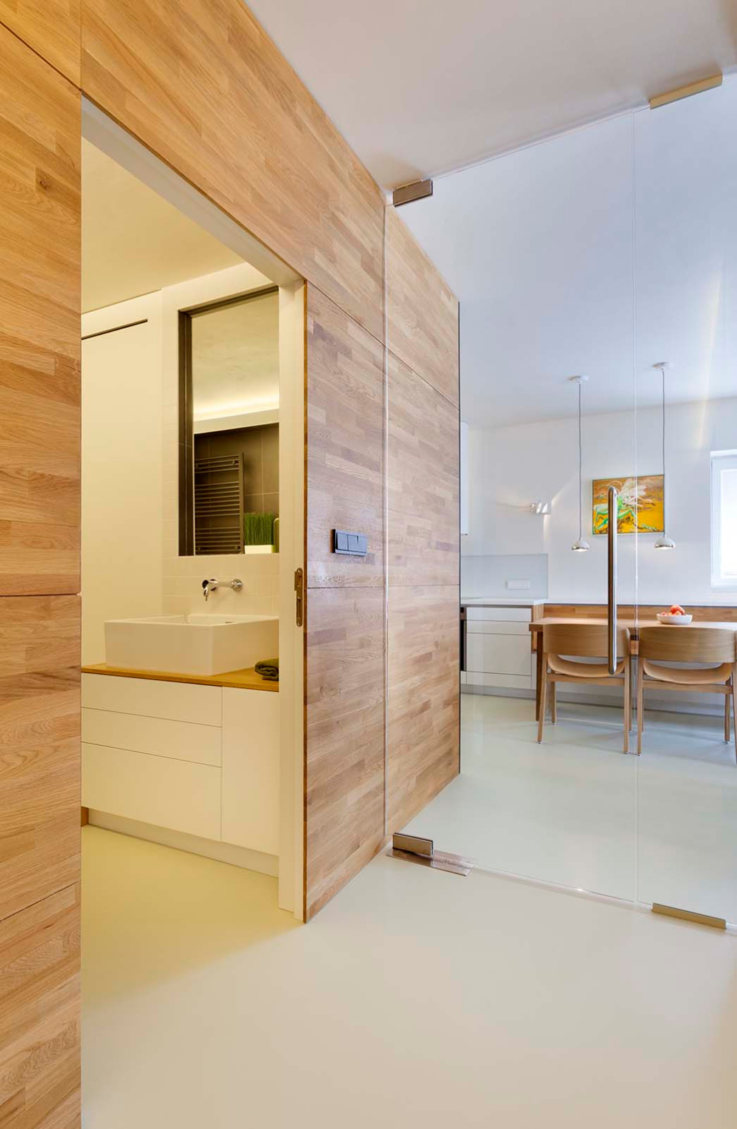 Проект реконструкции 3-х км. квартиры (Брно, Чехия) Дизайн: Ing.arch. Radek