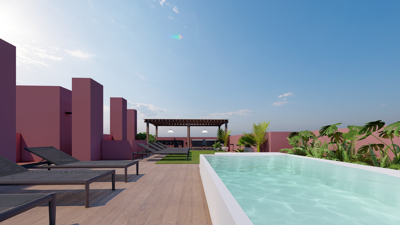 Terraza en Barcelona