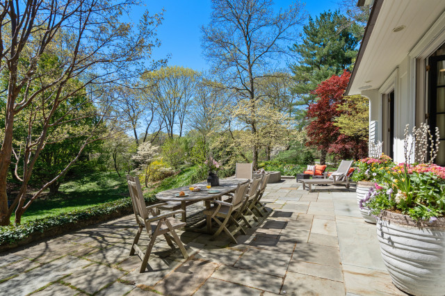 Brookline transitional-patio