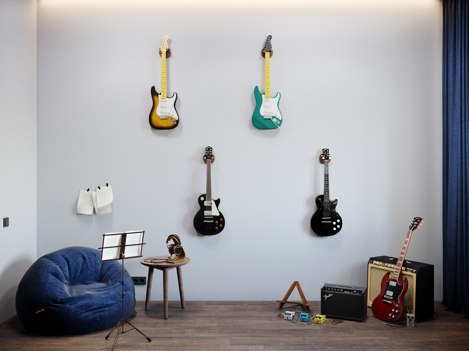 Квартира на Обводном. Кабинет.