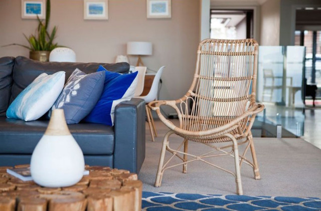 Curl Curl AirBNB trendy-dagligstue