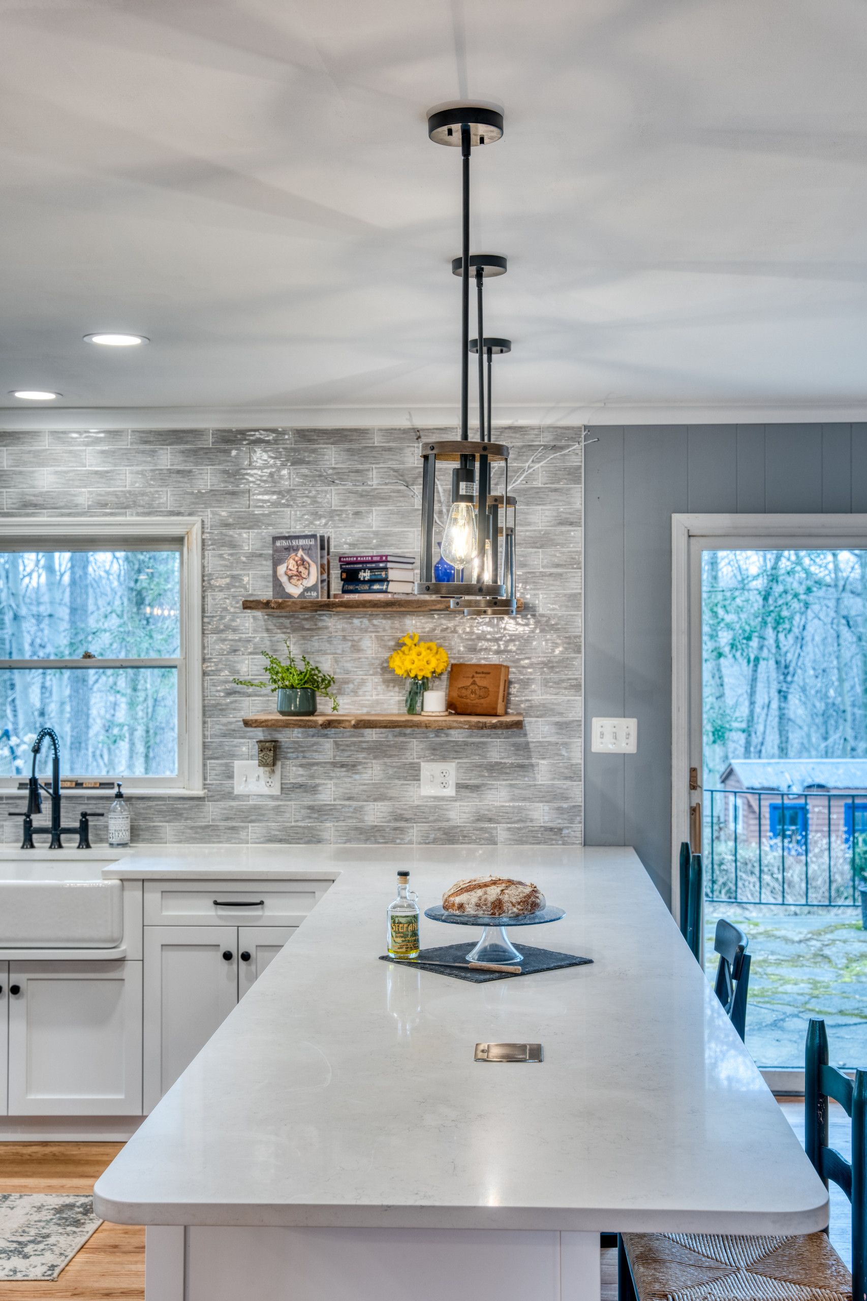 Montford- Modern Day Two Tones Kitchen with a Mix of Farmhousek