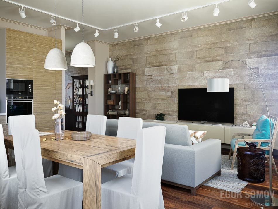 Интерьер в КП Сабурово Парк