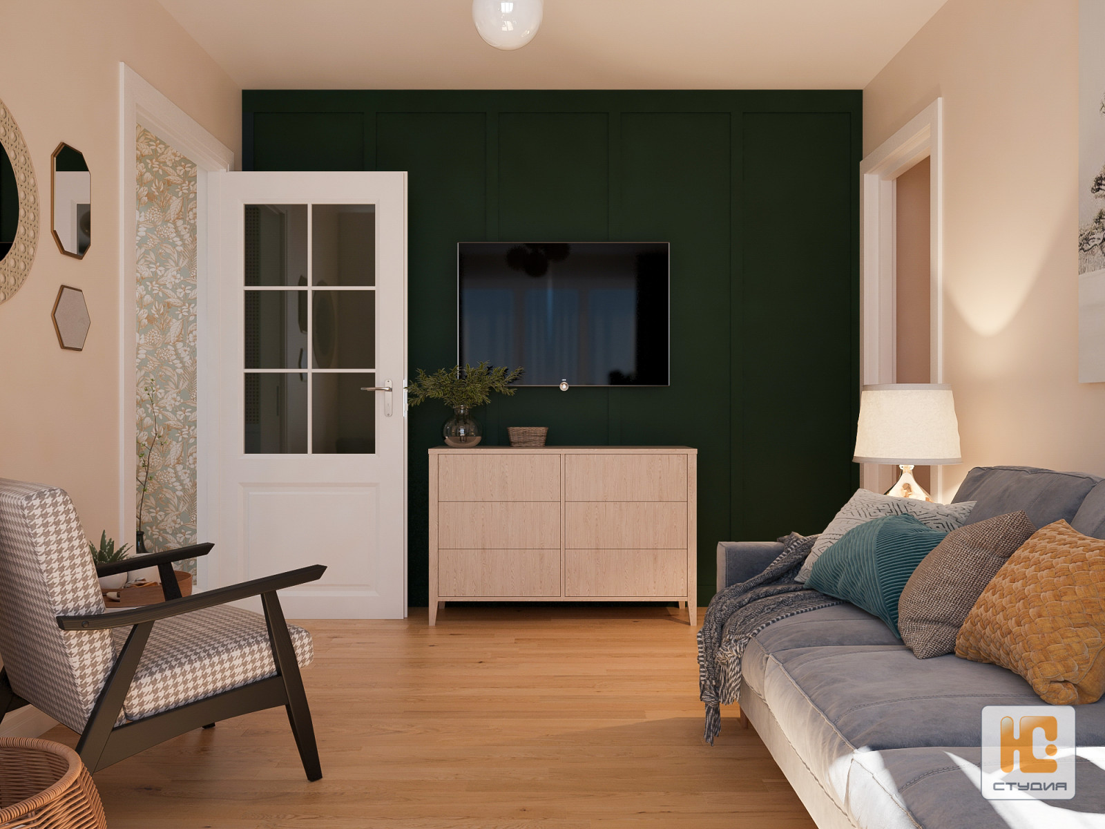 Дизайн-проект квартиры в г.Рига