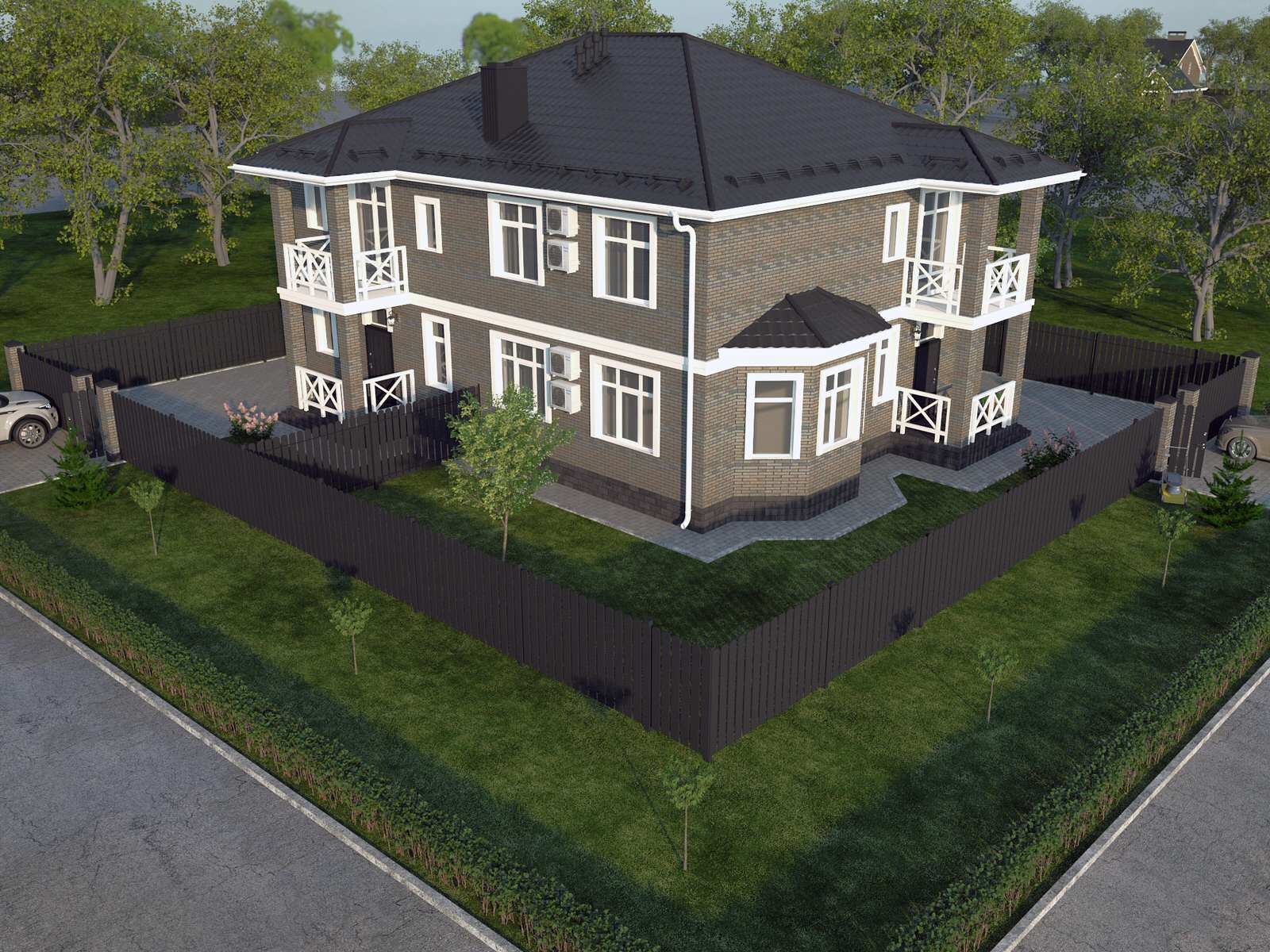 Проект дуплекса в г. Оренбурге