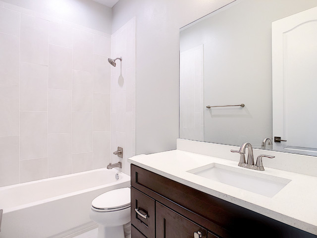 Baker Avenue modern-bathroom