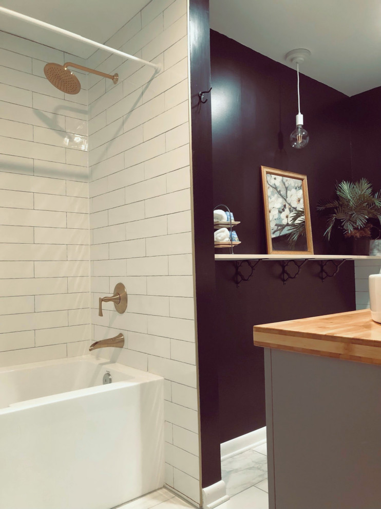 Black & White Bathroom